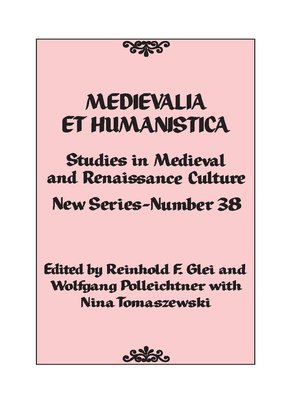 cover image of Medievalia et Humanistica, No. 38